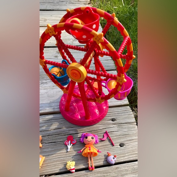 LALALOOPSY Ferris Wheel Peanut Big Top Tippy Harmony Mini Dolls Pets Accessories - Picture 2 of 14